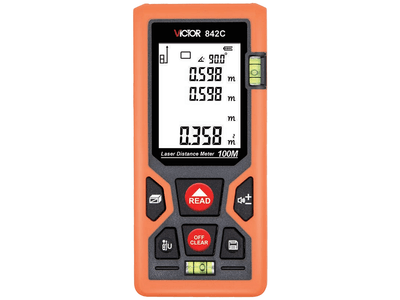 VICTOR 842 Series Laser Distance Meter | 50m–120m Range | 1.5mm Accuracy | Digital Laser Rangefinder | Models: 842A | 842B | 842C | 842D_img_9