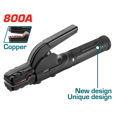 TOTAL TWAH8006 Electrode Holder, 800A Rated Current, Copper Clip, Welding Accessory | Model: TWAH8006_img_0