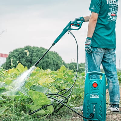 TOTAL TGT11316 High Pressure Washer | 1400W | 130 Bar (1750 PSI) | Pure Copper Wire Motor | Auto Stop System | Model: TGT11316_img_3