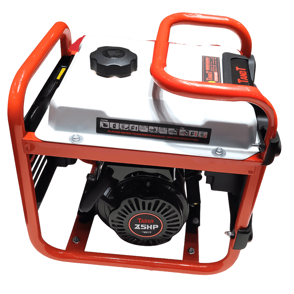 TANDT TTGT1500i Generator Inverter Generator | 900W Rated Power | 1000W Max | 105cc | Portable & Quiet | Model: TTGT1500i