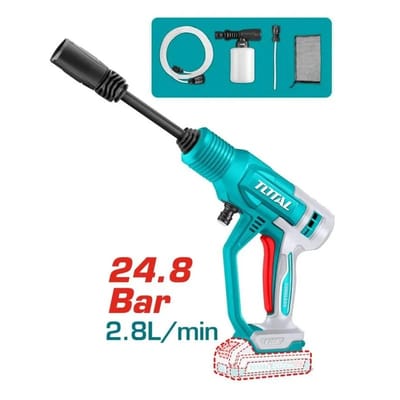 TOTAL TOSLI230522 20V Cordless 3-Piece Combo Kit | Pressure Washer + Paint Sprayer + Hand Vacuum | 2 × 2.0Ah Batteries | Model: TOSLI230522_img_2