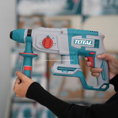 TOTAL TRHLI20268 Li-ion Rotary Hammer | 20V | Brushless Motor | SDS Plus | 2.0J Impact Energy | Tools Only | Model: TRHLI20268_img_4