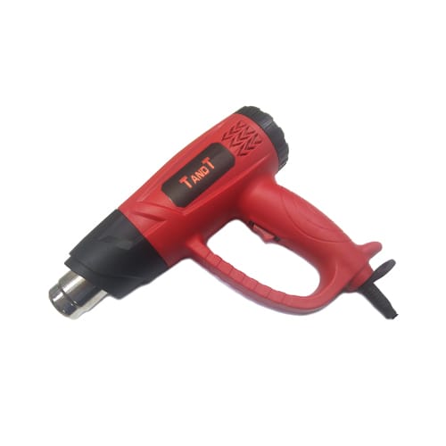 TANDT TT2220 Heat Gun, 2000w, Variable Temperature 50°C – 650°C; Model: TT2220