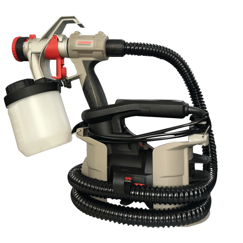 CROWN CT31014 Professional Electric Spray Gun, 600W, 0.3bar, 1L/min; CT31014