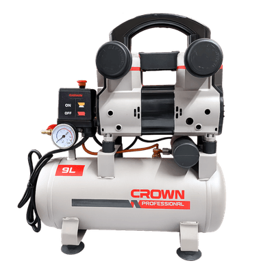 CROWN CT36164 9L Air Compressor, 1HP, 9L, 8bar; CT36164_img_0