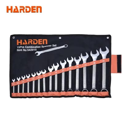 Harden 15Pcs Combination Spanner Set Wrench Set 542015_img_0
