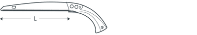 CROWN 10" Professional Pruning saw, 8T, SK5, 270mm; CPHSP-STA10_img_4