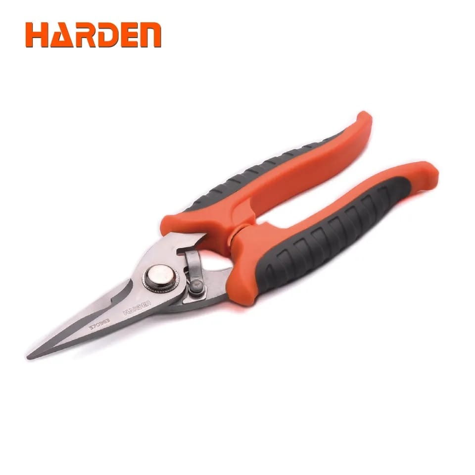HARDEN Multi-Purpose Scissors 180mm Professional and Household Stainless Steel Scissors 570363