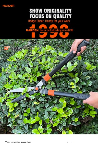HARDEN Garden Hedge Shear 25" Rubber Grip; 630502_img_1