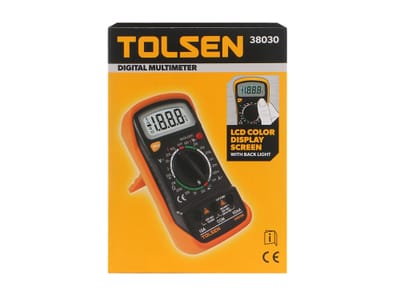 TOLSEN 38030 Digital Multimeter w/ LCD Color Screen (AC/DC) Model: 38030_img_1