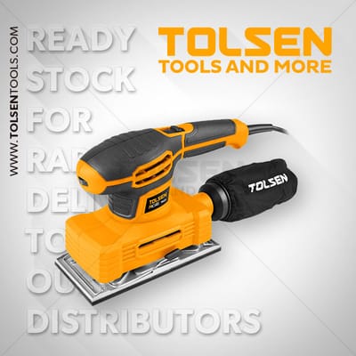 TOLSEN 79564, 220w Sheet Finishing Sander 1/3 Model 79564_img_1