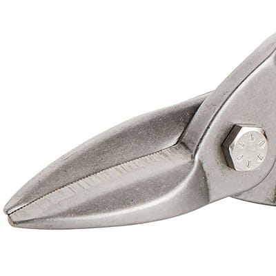 TOLSEN 30022 10" Aviation Snips (Straight Cut), 250mm, CrMo Steel, Two-Component Handle, Industrial | Model: 30022_img_3