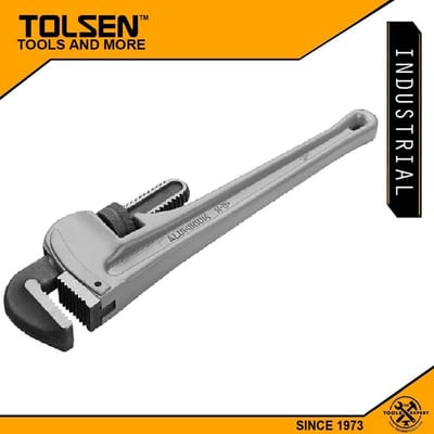TOLSEN 14" Aluminum Pipe Wrench Industrial 350mm 10223_img_0