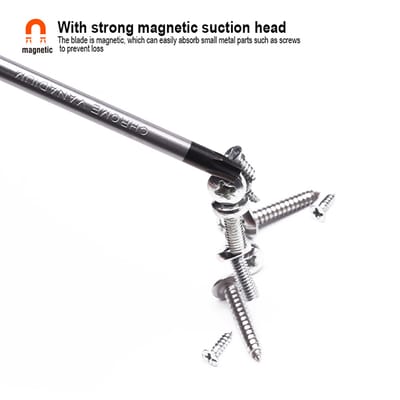 HARDEN Trox Screwdriver ( T8 | T10 | T15 | T20 | T25 | T27 | T30 | T40 ) with Soft Handle and Strong Magnet, CRV; 550292 | 550293 | 550294 | 550295 | 550296 | 550297 | 550298 | 550299_img_2