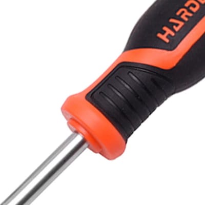 HARDEN Slotted Magnetic Screwdriver ( 1.5" | 4" | 6" | 8" | 10" | 12" ), Flat Screw driver with strong magnet & CRV; Model: 550251 | 550253 | 550255 | 550256 | 550257 | 550258_img_2