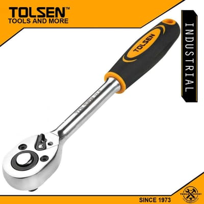 TOLSEN 1/2" Reversible Ratchet Wrench Quick Release Industrial Series 15120_img_0