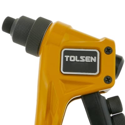TOLSEN 43099 Hand Riveter | 8" (200mm) | Aluminium Alloy Body | Over 40% Labor Saving | 3 Jaw Alloy Steel | Model: 43099_img_7
