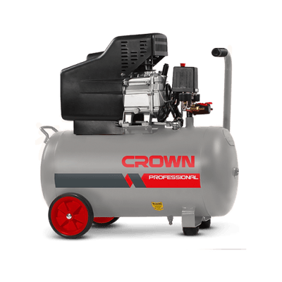 CROWN CT36029 50L Professional Direct Air Compressor, 1.49KW, 135L/min, 8Bar; Brand: CT36029_img_2