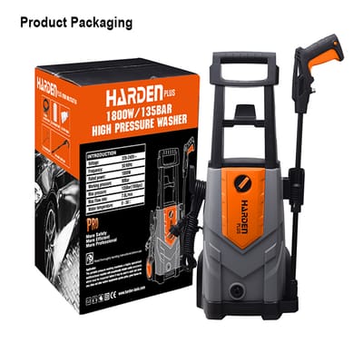 HARDEN 1800W High Pressure Washer 135Bar ( 1945psi ) Car Washer, Bike Washer, Portable Electrical High Pressure Cleaner; 753718_img_5