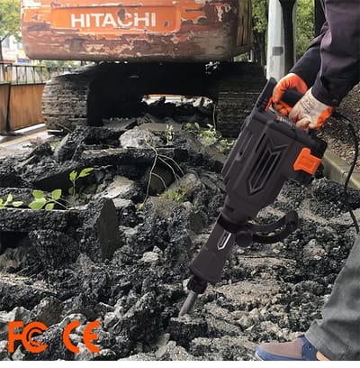 HARDEN 1400W Demolition Breaker, 0-1800r/min, 45J, HEX-GAN; 750832_img_3