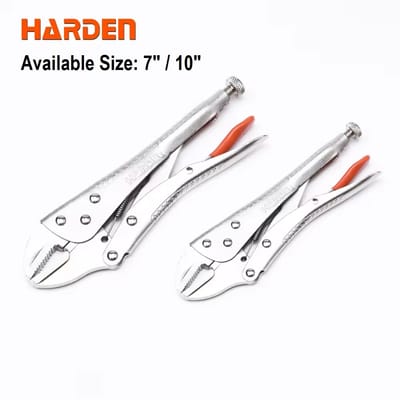 HARDEN Locking Pliers ( Straight Jaw ), Grip Plier with 2 size Option ( 7" | 10" ); Model: 560603 | 560604_img_0