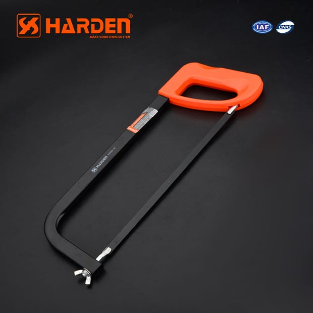 HARDEN 610702 Hacksaw Frame (Classic), 12", Adjustable Metal Hacksaw Frame \w blade; 610702