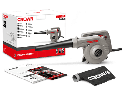 CROWN CT17010,710w Professional Electric Air Blower, 4m³/min; Model: CT17010_img_2