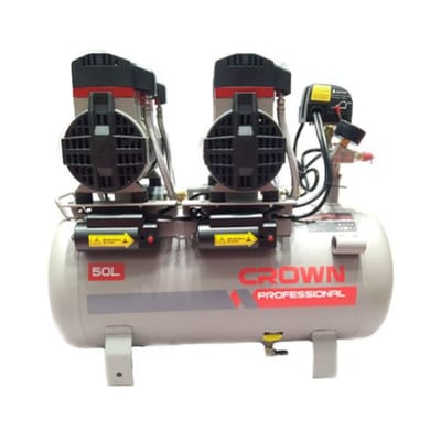 CROWN CT36094 50L Professional Oil-Free Air Compressor oil free & silent , 50L,2800W, 200L/min, 8Bar;  CT36094_img_5