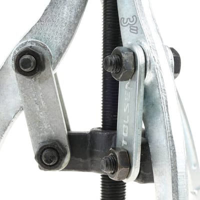 TOLSEN 65010 3" 3-Jaw Gear Puller, Adjustable, Forged Steel, Zinc Plated | Model: 65010_img_2