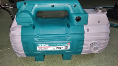 TOTAL TGT11236 High Pressure Washer | 1500W | 100 Bar (1450 PSI) | Induction Motor | 8m Hose | Model: TGT11236_img_2