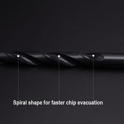 HARDEN 25 Pcs Twist Drill Bit Set | HSS Steel | Complete Metric Sizes (1–13mm) | Model: 610293_img_3