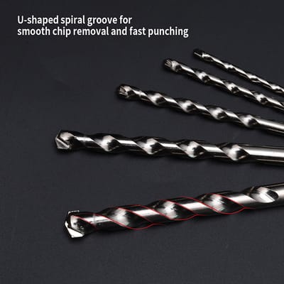 HARDEN 5 Pcs Masonry Drill Bit Set | Carbide Tipped | For Concrete, Brick, Stone | Model: 610285_img_5