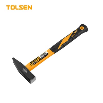 TOLSEN 25003 Machinist Hammer, 500g, Black Painted, Heat Treated, Fiberglass Handle | Model: 25003_img_1