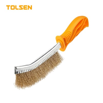 TOLSEN 32060 Universal Stainless Steel Wire Brush, 10" (250mm); Model: 32060_img_0
