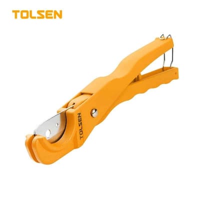 TOLSEN 33002 PVC Pipe Cutter, 3-35mm Capacity, Aluminium Alloy Body, 65Mn Blade | Model: 33002_img_0