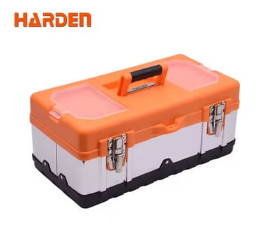 HARDEN Steel & ABS Hybrid Tool Box , 15" | 17" | 18" Sizes, Durable & Lightweight; Models: 520224 | 520226 | 520228_img_0