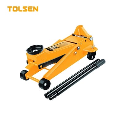 TOLSEN 65464 Hydraulic Trolley Jack | 3 Ton Capacity | Dual Pump | Steel Body | Industrial | CE Approved | Model: 65464_img_0