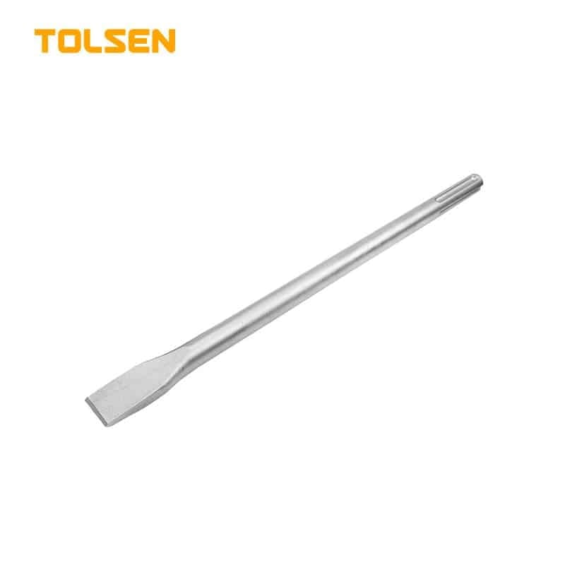 TOLSEN 75457 SDS-MAX Flat Chisel | 18 x 400 x 25mm | Chrome Alloy Steel | Sand Blasting Finish | Model: 75457_img_0