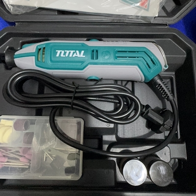 TOTAL TG513326 Mini Grinder, 130W, Variable Speed (10,000-35,000 RPM) | 109 Accessories | Flexible Shaft | Carrying Case | Model: TG513326_img_3
