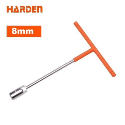 Harden T-Type CRV Wrench, T Wrench, T-Socket Wrench, ( 8mm | 10mm | 12mm | 13mm | 14mm | 17mm | 19mm ) Model: 670203 - 670211_img_14