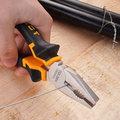 TOLSEN Combination Pliers ( 6" | 7" | 8" ) Heavy Duty TPR Handle Model: 10000 | 10001 | 10002_img_4