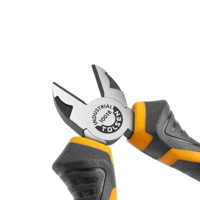 TOLSEN 10018 Diagonal Cutting Pliers, 6" (160mm), Industrial GRIPro Series, Model: 10018_img_4