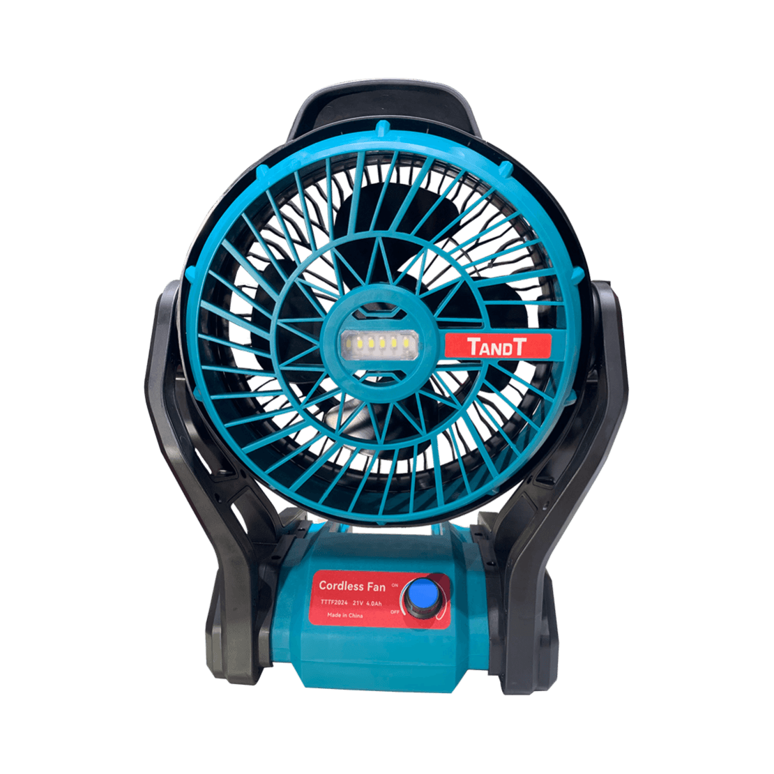 TANDT TTF2024 12" Rechargeable Fan | 21V DC Motor | Portable & Energy-Efficient | Model: TTTF2024