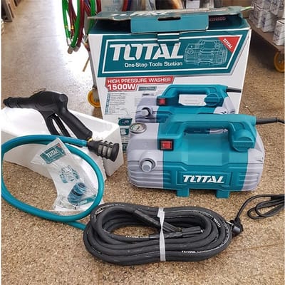 TOTAL TGT11236 High Pressure Washer | 1500W | 100 Bar (1450 PSI) | Induction Motor | 8m Hose | Model: TGT11236_img_6