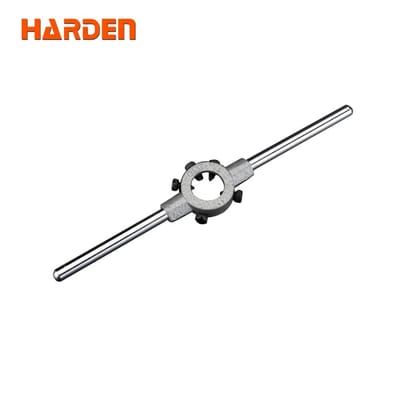 HARDEN 25mm Die Handle, Die Holder, 25mm (M3-12), Professional Zinc Alloy Steel; 610433_img_0