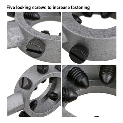 HARDEN 25mm Die Handle, Die Holder, 25mm (M3-12), Professional Zinc Alloy Steel; 610433_img_2