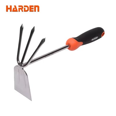 HARDEN Combination Hoe & Fork, Stainless steel, 325x180mm, hand garden small shovel farm agricultural tools spade garden trowel; 632704_img_0