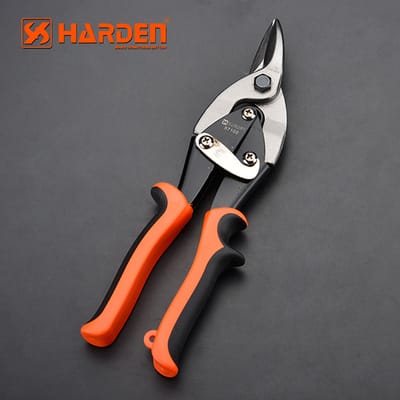 Harden 10" Aviation Snips Right Head ( Professional & Industrial ) Cr-V Right Aviation Tin Snip 570102_img_1