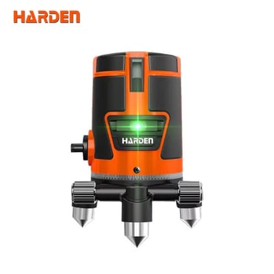 HARDEN Green 5 Lines Laser Level | Self-Leveling | 3600mAh Battery | Type-C Charging | Model: 581025_img_0