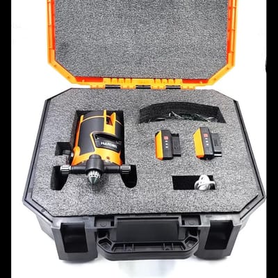 HARDEN Green 5 Lines Laser Level | Self-Leveling | 3600mAh Battery | Type-C Charging | Model: 581025_img_2
